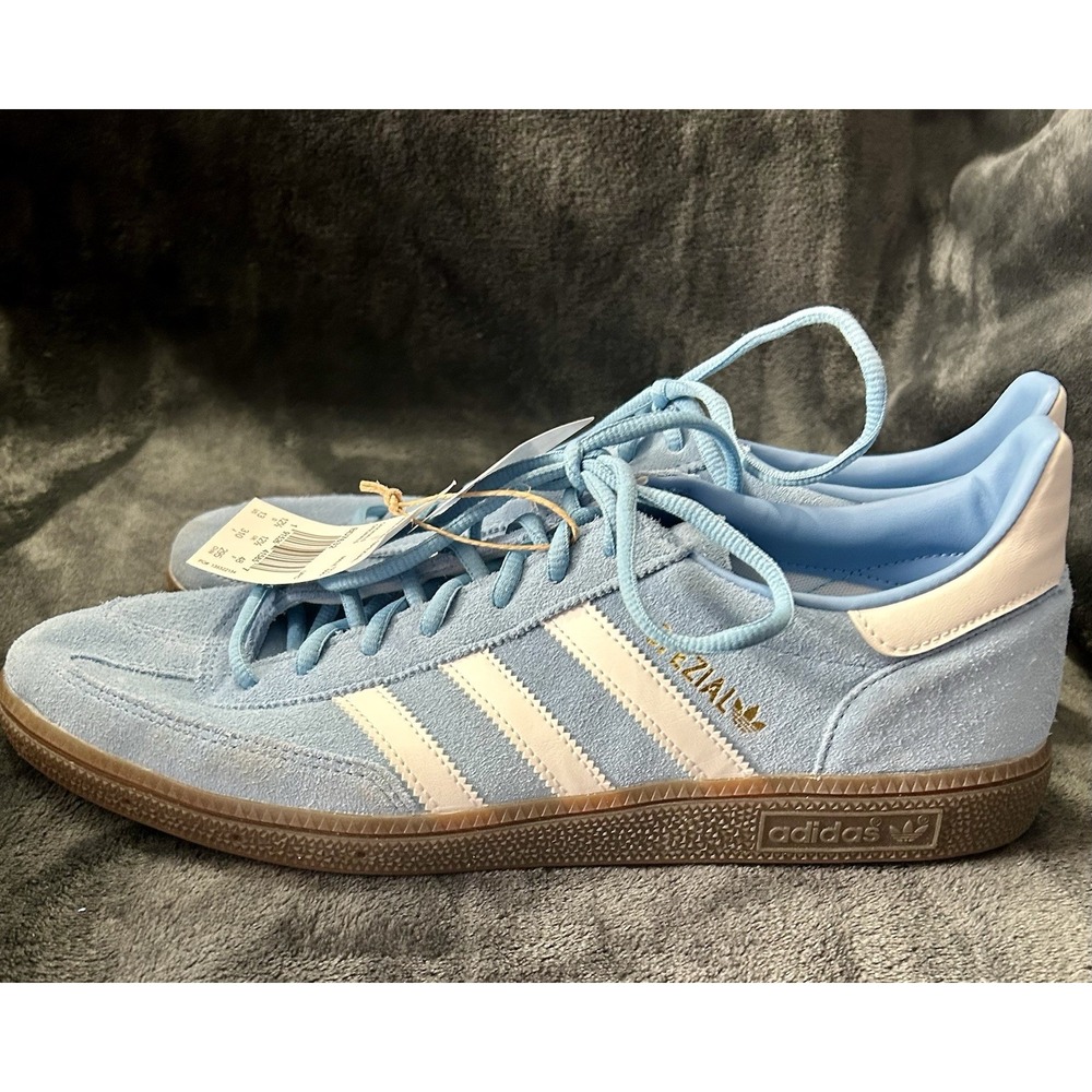adidas Handball Spezial Light Blue men's Size 13 athletic casual shoes